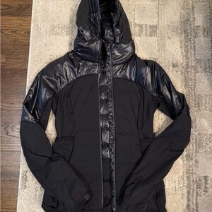 Lululemon shine jacket with hood